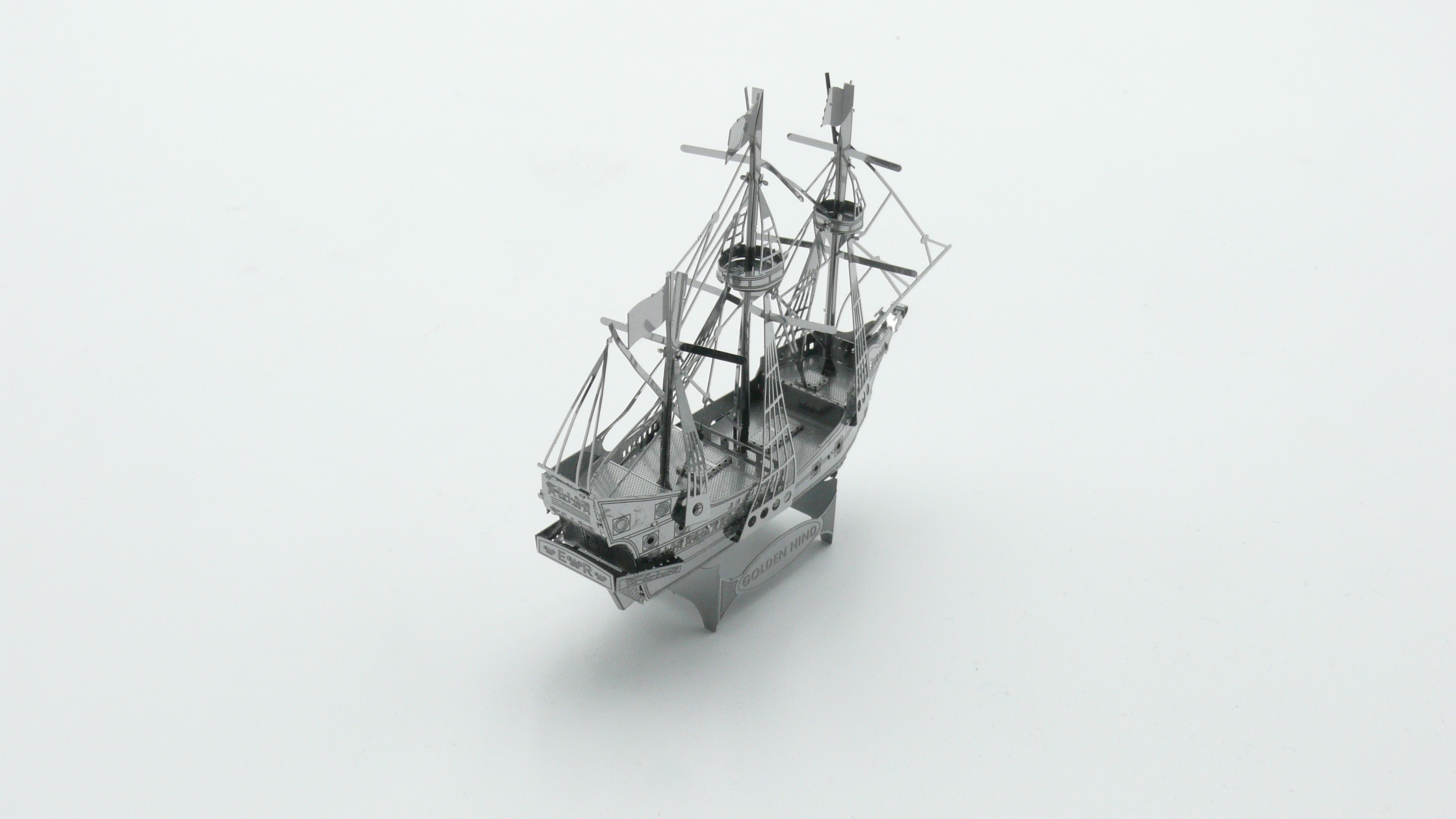 Metallbausatz Golden Hind Segelschiff