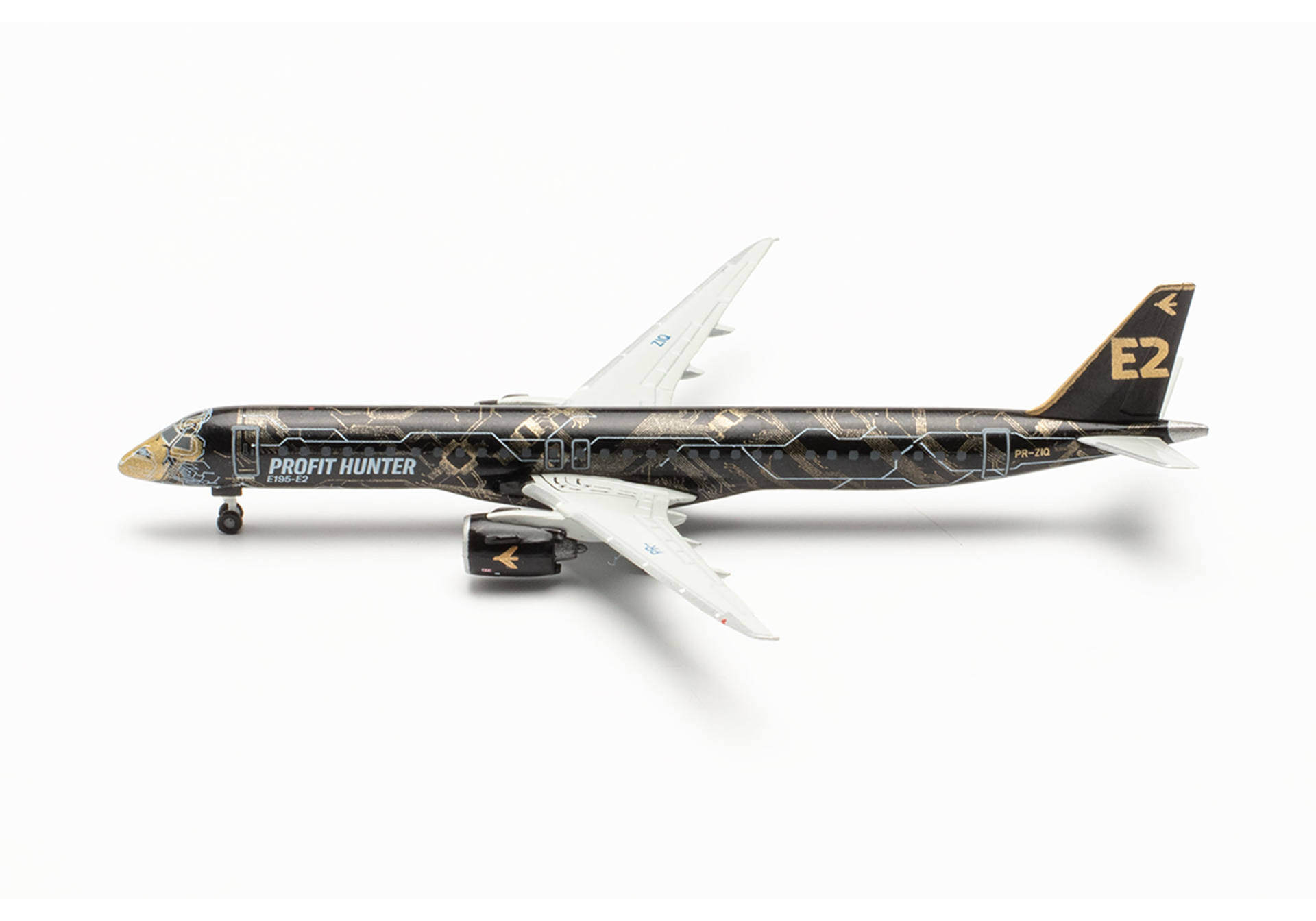 Herpa 536370 Embraer E195-E2 “Tech Lion” – PR-ZIQ 1:500