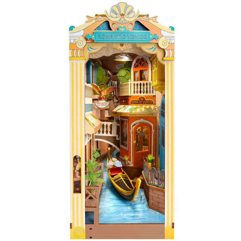 Holzbaussatz / Book Nook - Romantic Venice - TGB08