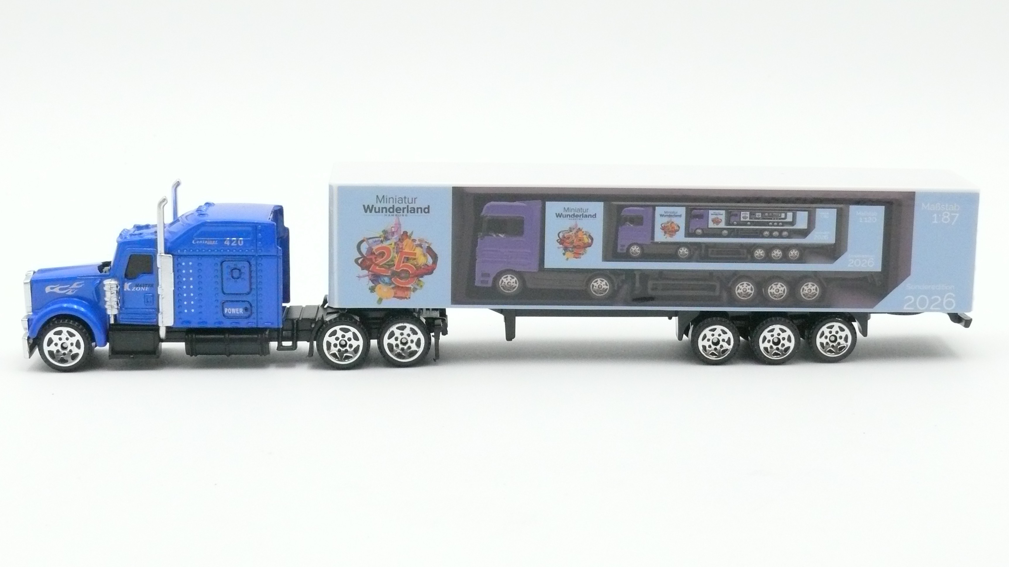 Miniatur Wunderland US Truck "25 Jahre Miniatur Wunderland" 1:87