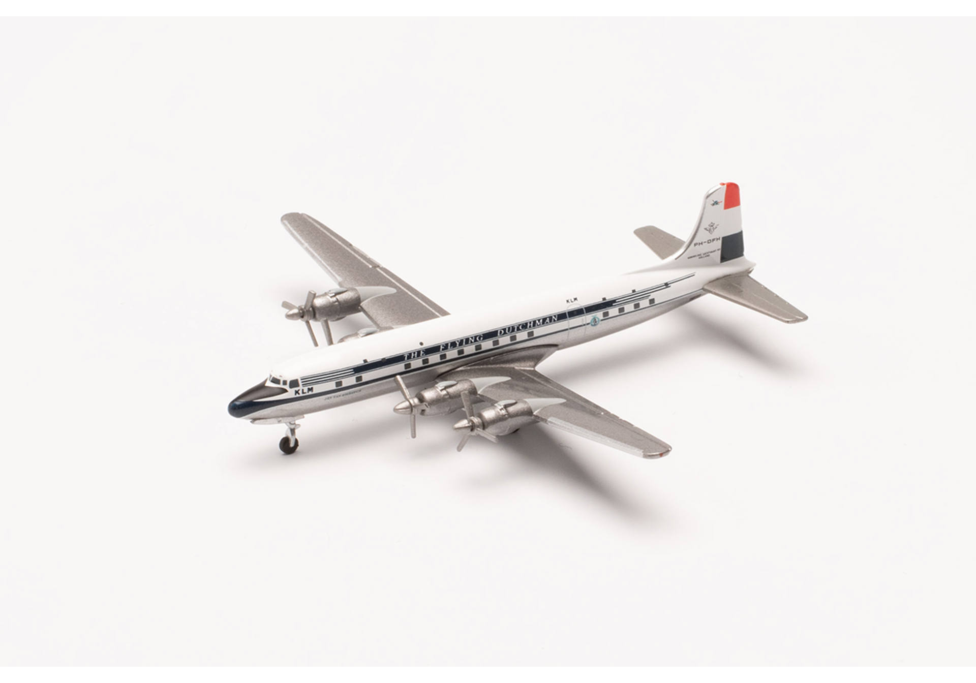 Herpa 536998 KLM Douglas DC-6B – PH-DFH “Jan van Riebeek” 1:500