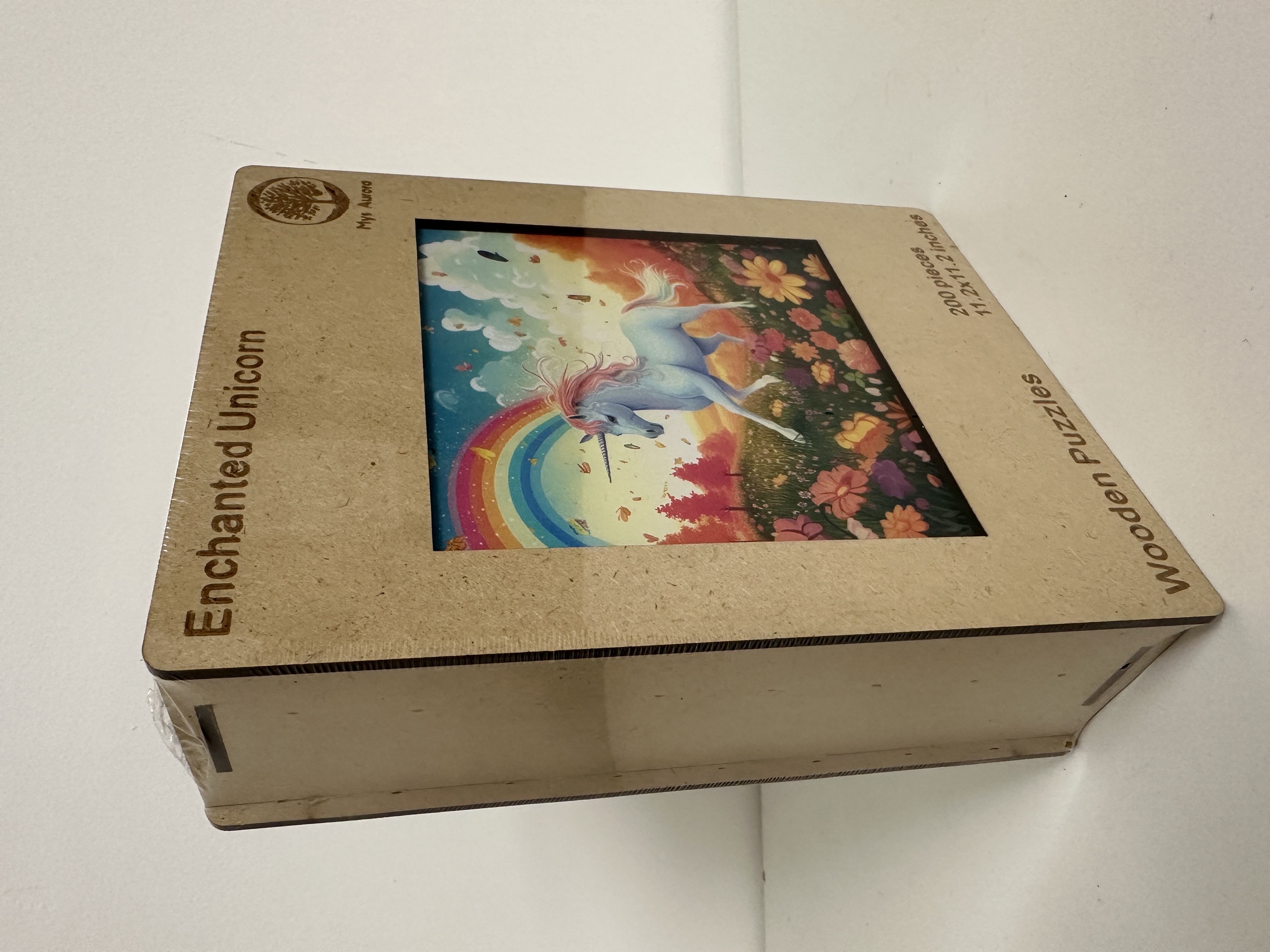 Wooden Puzzle – Unicorn “Enchanted Unicorn” – 200 Pieces