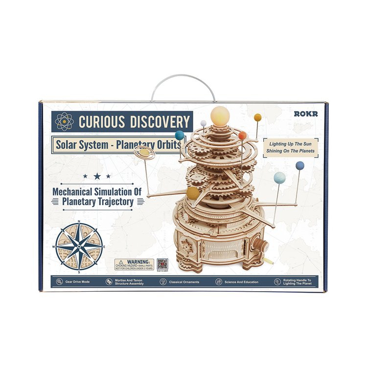 Wooden Model Kit - Solar System - ST001 by Robotime