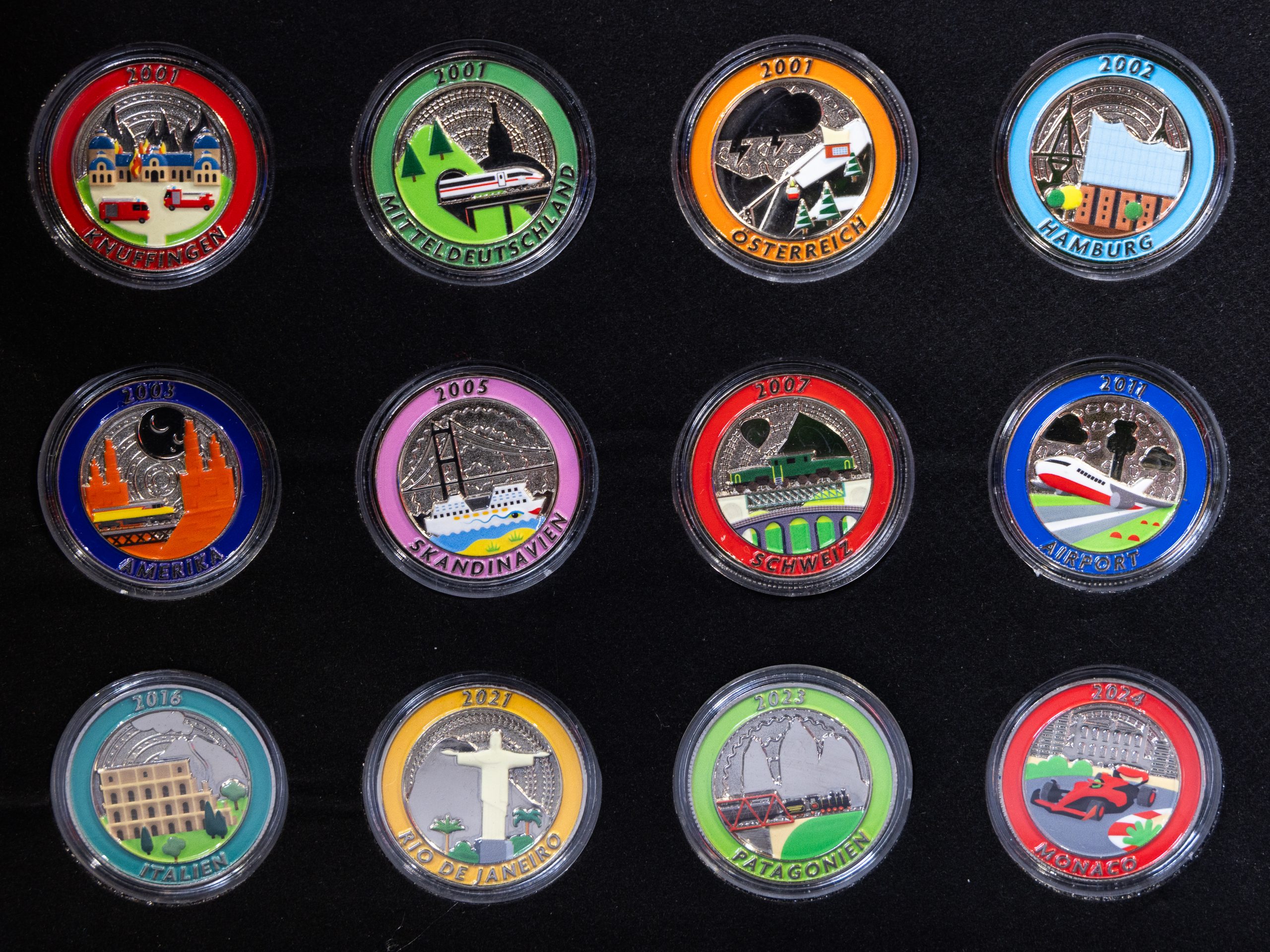 Anniversary Coin Set – "25 Years Miniatur Wunderland" – limited, numbered & hand-signed