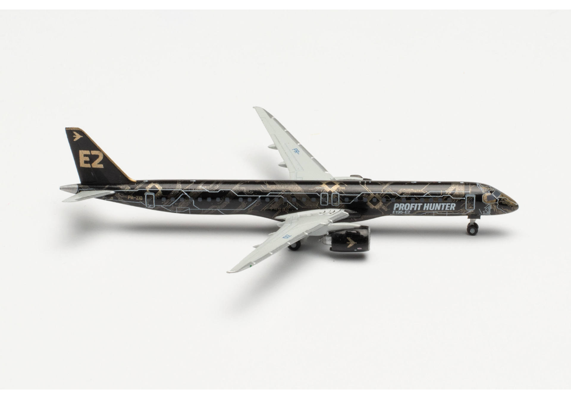 Herpa 536370 Embraer E195-E2 “Tech Lion” – PR-ZIQ 1:500