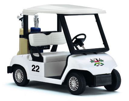 KINSMART Auto Kintoy Golf Cart 1:32