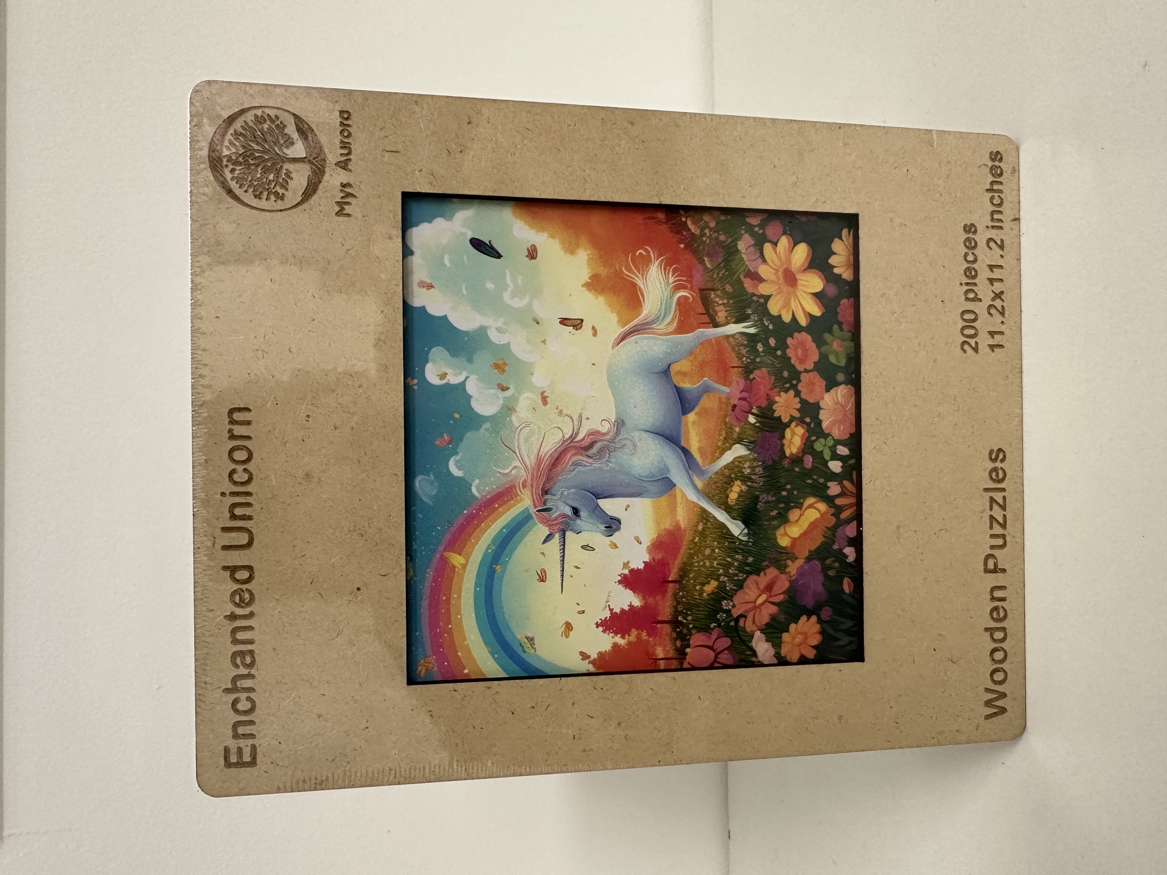 Wooden Puzzle – Unicorn “Enchanted Unicorn” – 200 Pieces