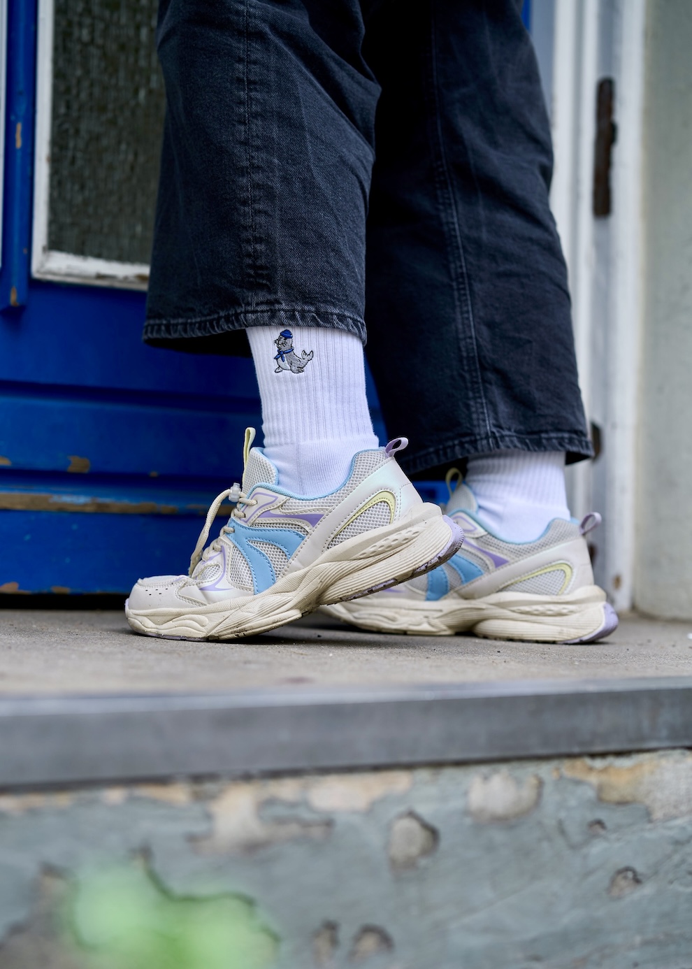 Socken - Robbe (weiß)