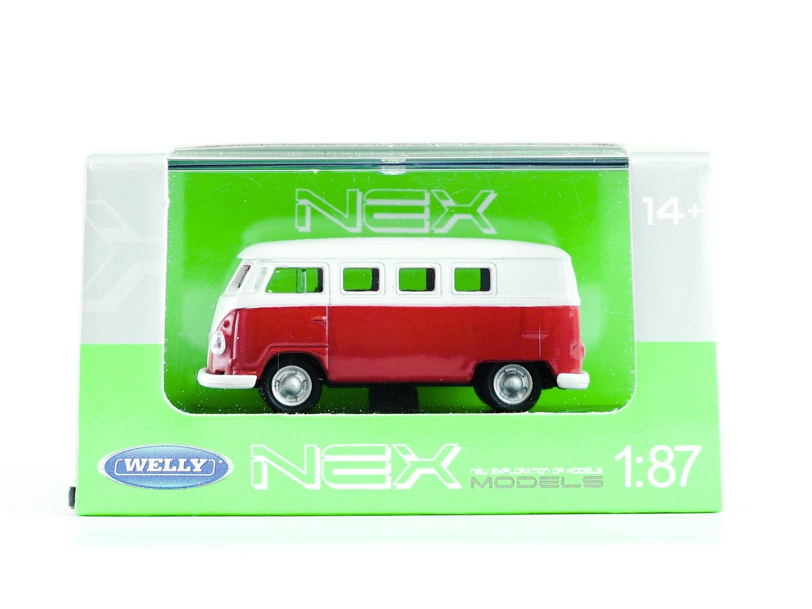Welly 73155 VW T1 "Exklusiv im Miniatur Wunderland", red 1:87