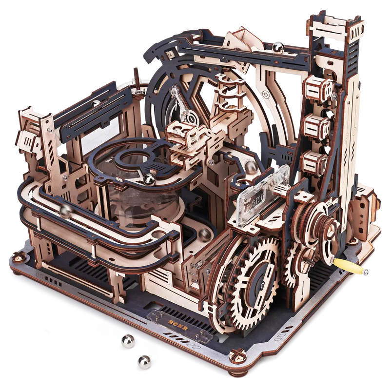 Holzmurmelbahn Spaceport LGC01 ROKR Robotime