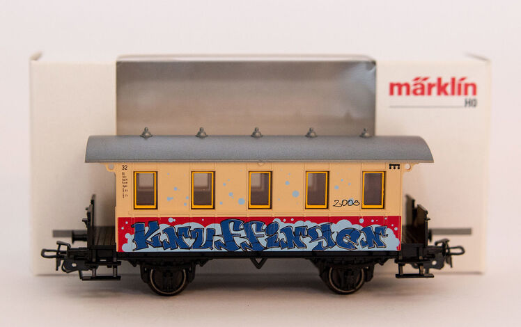 Sonderwagen Mai 2008 H0 Personenwagen Graffiti Knuffingen