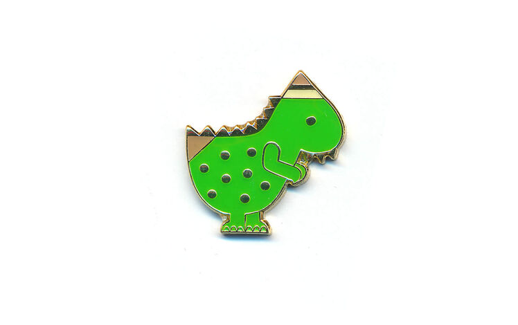 Onlineshop spendenpins magnete 2023 dino