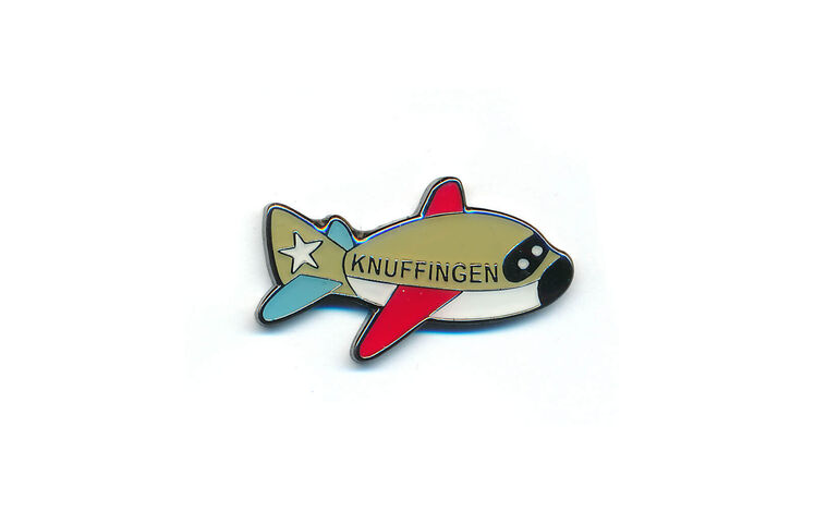 Onlineshop spendenpins magnete 2023 knuffingen airport