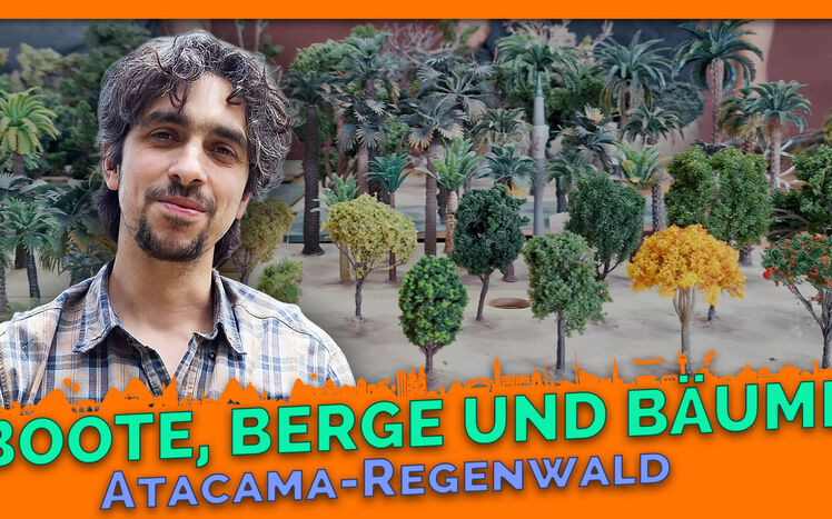 Thumbnail Boote berge und bäume atacama regenwald