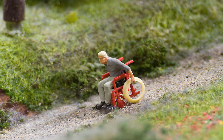 Content Rollstuhlfahrer Preiser