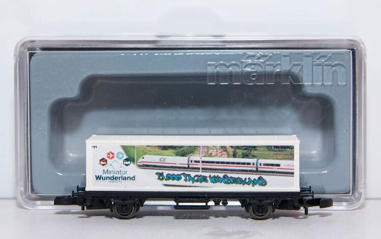 Sonderwagen Spur Z Container 5000 Tage Maerklin Grafitti 2015