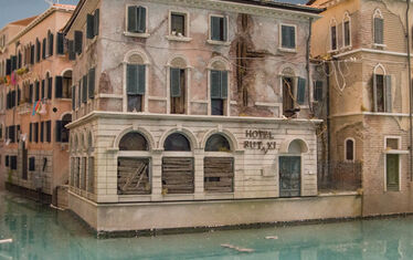 Venedig kaputtes Hotel