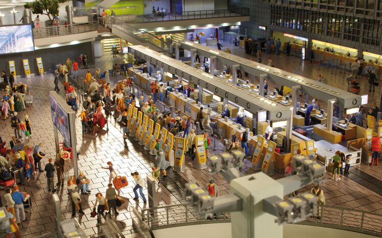 Flughafen Terminals 2