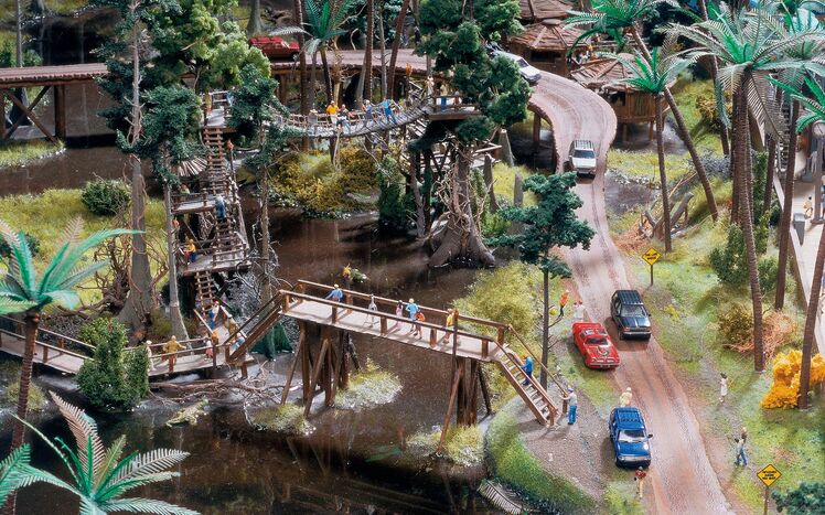 Amerika Everglades Bruecken