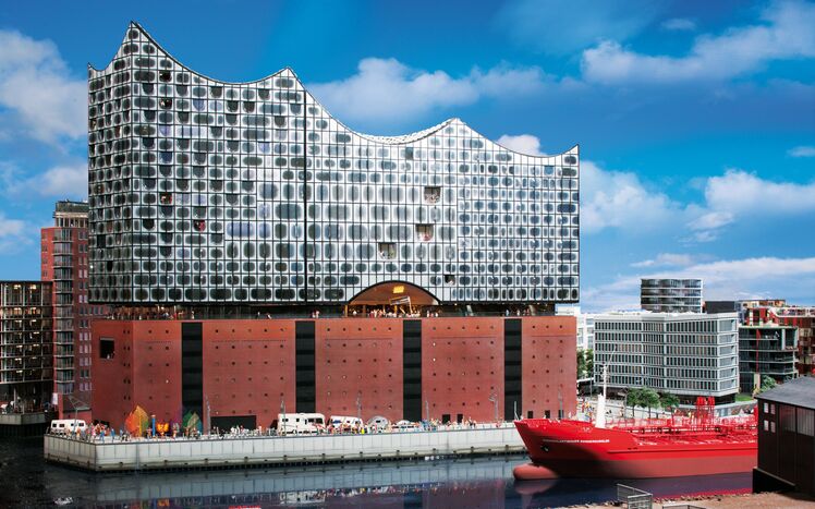 Hamburg HafenCity Elbphi 2 Tag