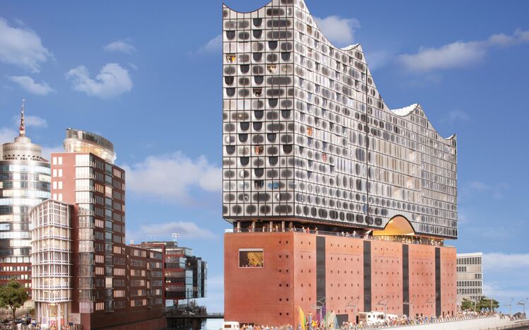 Hamburg Hafen City Elbphi Columbushaus Tag 2