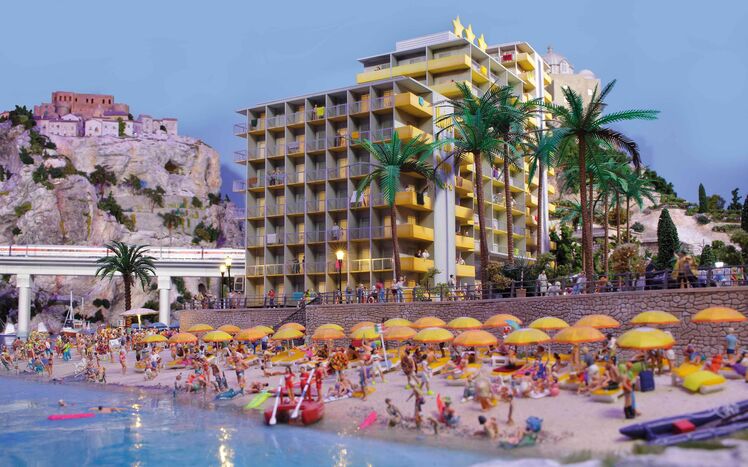 Italien Amalfi Hotel Strand