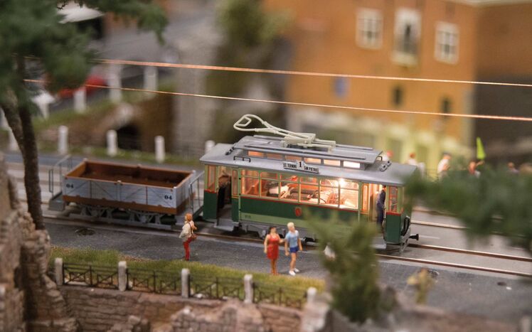 Italien Rom Strassenbahn