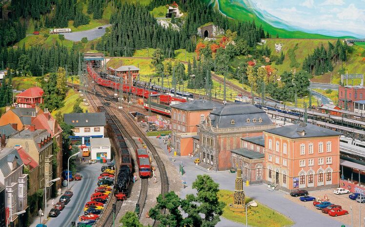 Knuffingen Bahnhofsgebaeude