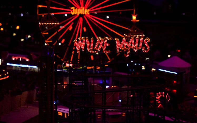 Mitteldeutschland kirmes nacht jupiter wilde maus