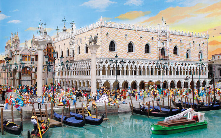 Venedig Dogenpalast Tag Bearbeitet