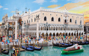 Venedig Dogenpalast Tag Bearbeitet